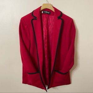 GIVENCHY Vintage Red Blazer 12